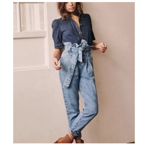 Sezane The Alvin High Rise Jeans - Picture 2 of 14